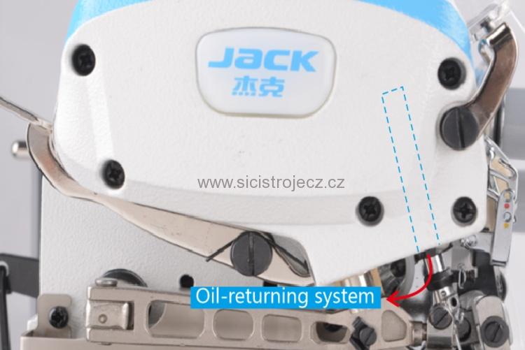  Jack E4-4-M03/333 4-nitný overlock, šířka stehu 2+4mm, DD