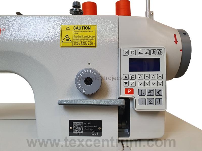 Siruba DL7200-NM1-16 šicí stroj s odstřihem, jehelní podávání, střední materiály
