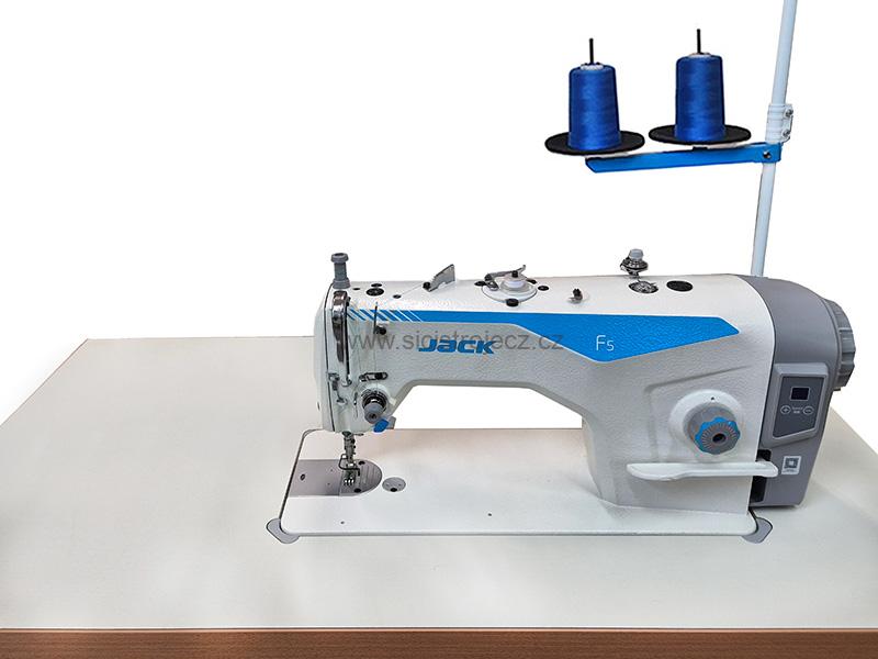 Jack F5 1-jehlový šicí stroj, Direct Drive - motor v hlavě 
