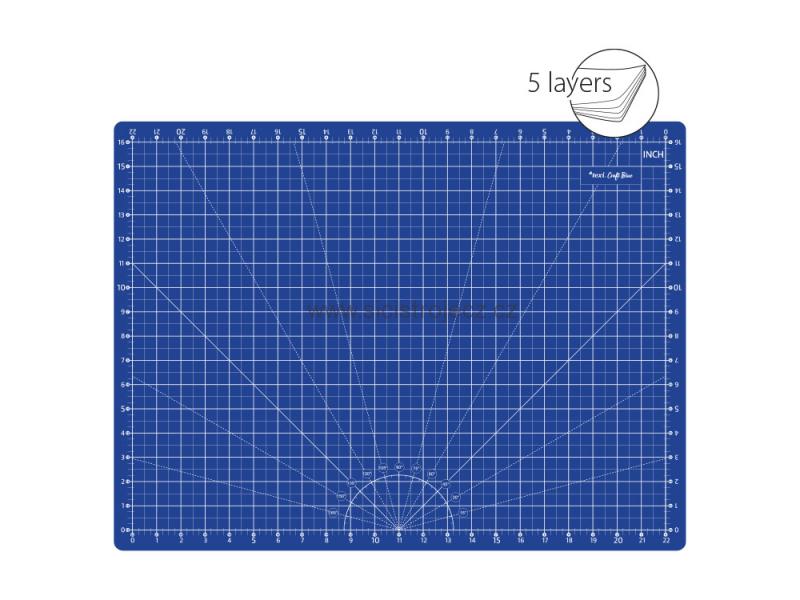 Řezací podložka TEXI BLUE 60X45