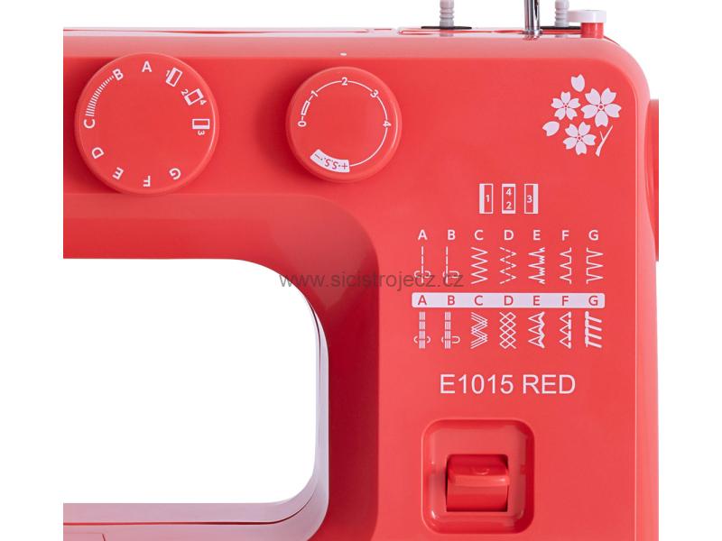 JANOME JUNO E1015  RED