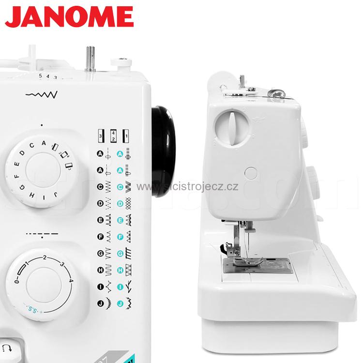 šicí stroj Janome 60507 + 4 patky navíc