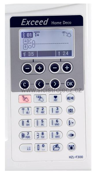 šicí stroj Juki HZL - F300 Exceed Home Deco