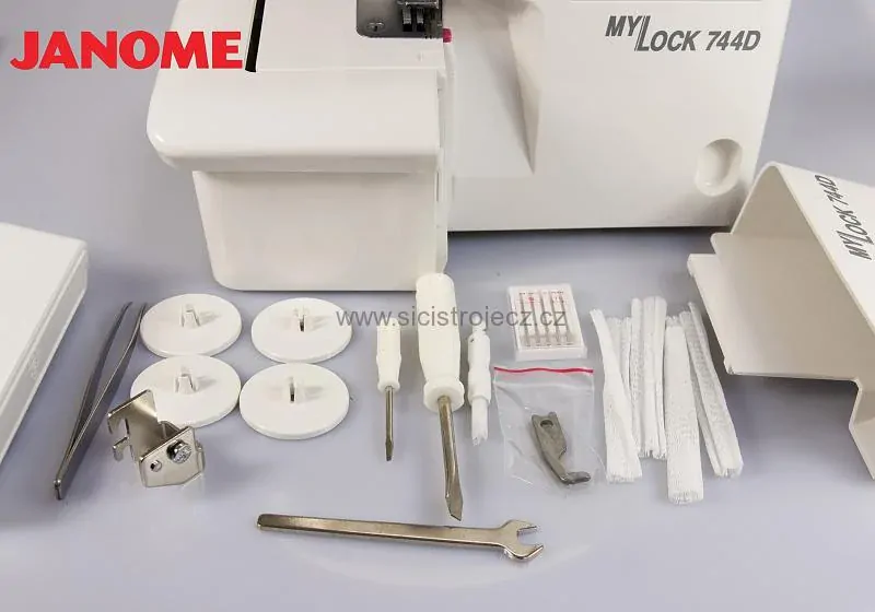 overlock Janome 744 D