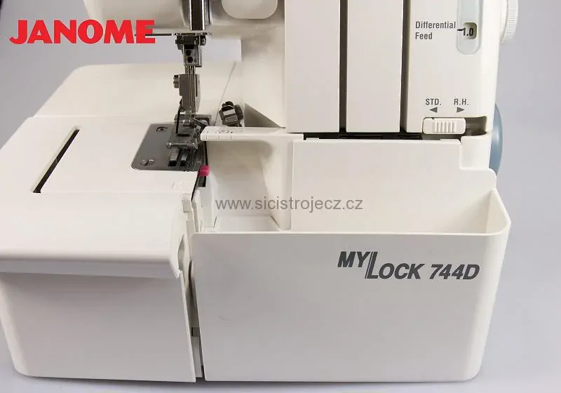 overlock Janome 744 D