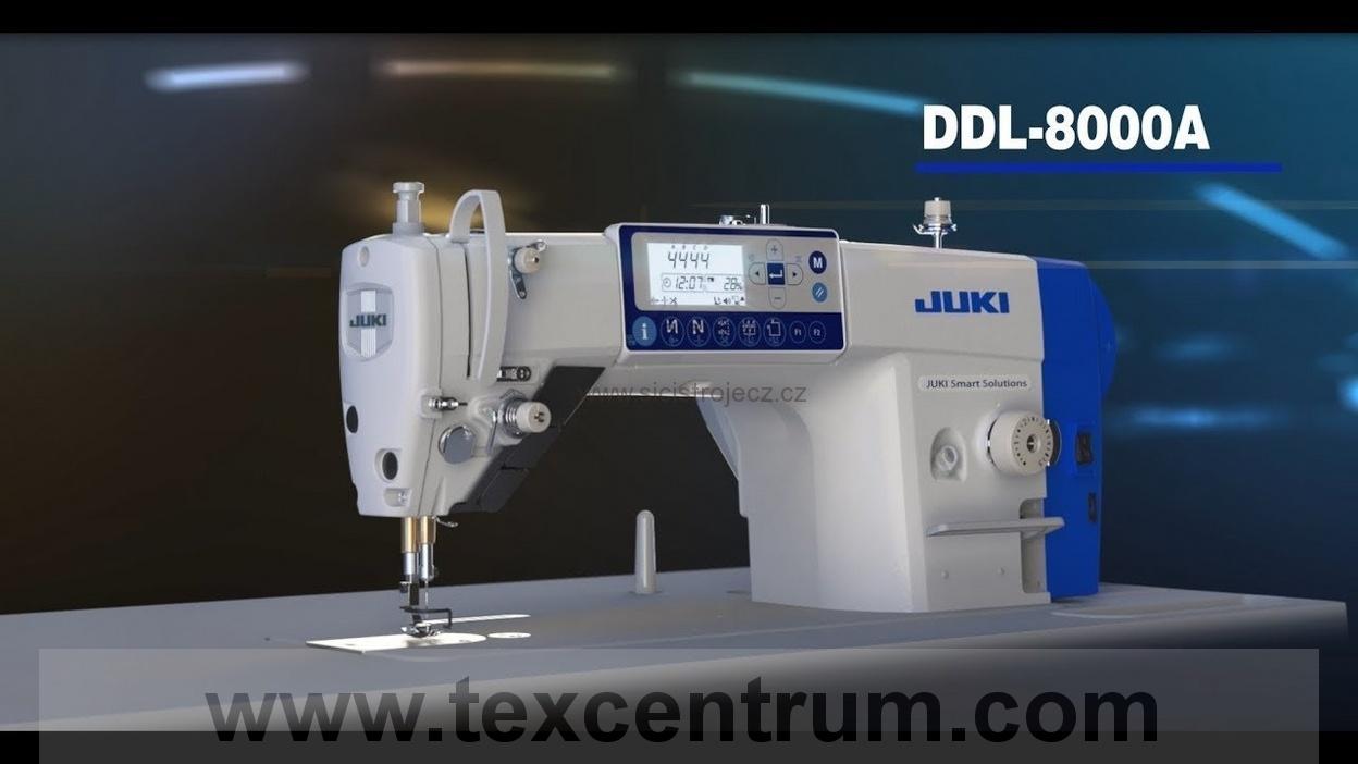 Juki DDL-8000ASMS 1-jehlový stroj s odstřihem, dlouhé rameno