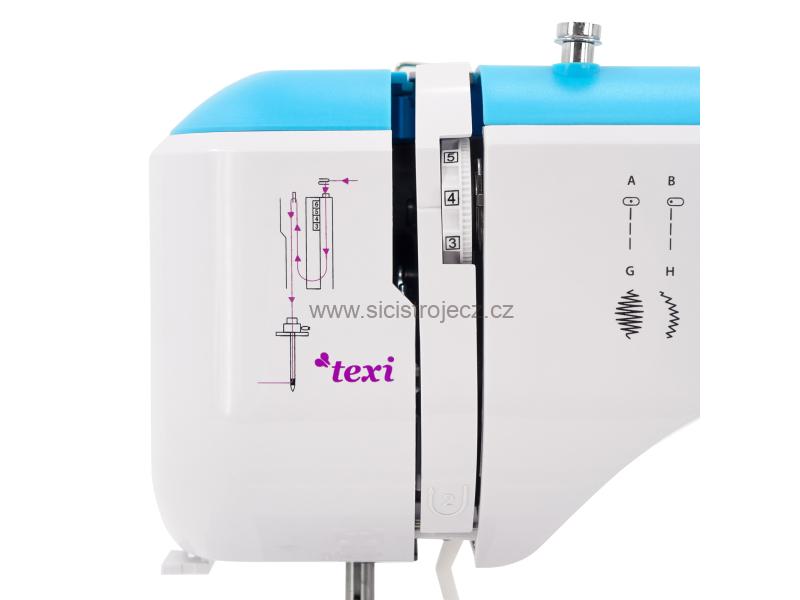 šicí stroj TEXI JOY 1304 BLUE