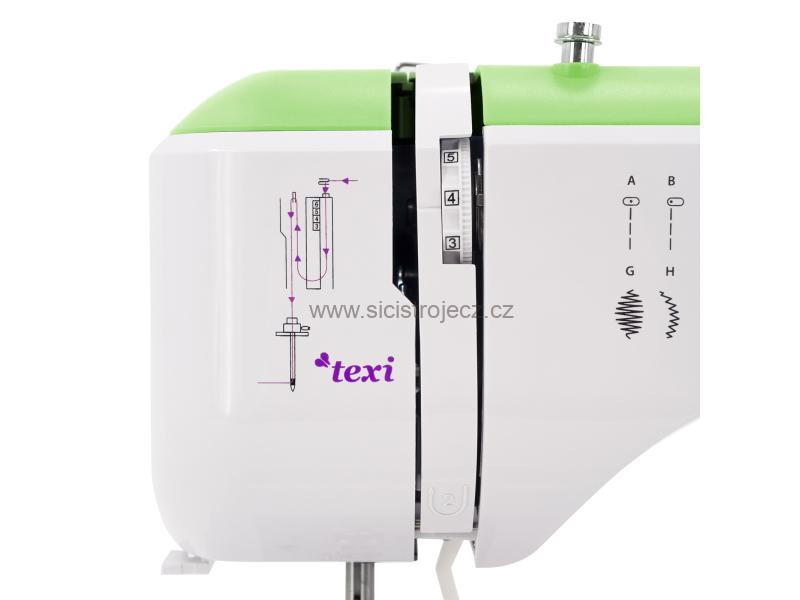 šicí stroj TEXI JOY 1303 GREEN