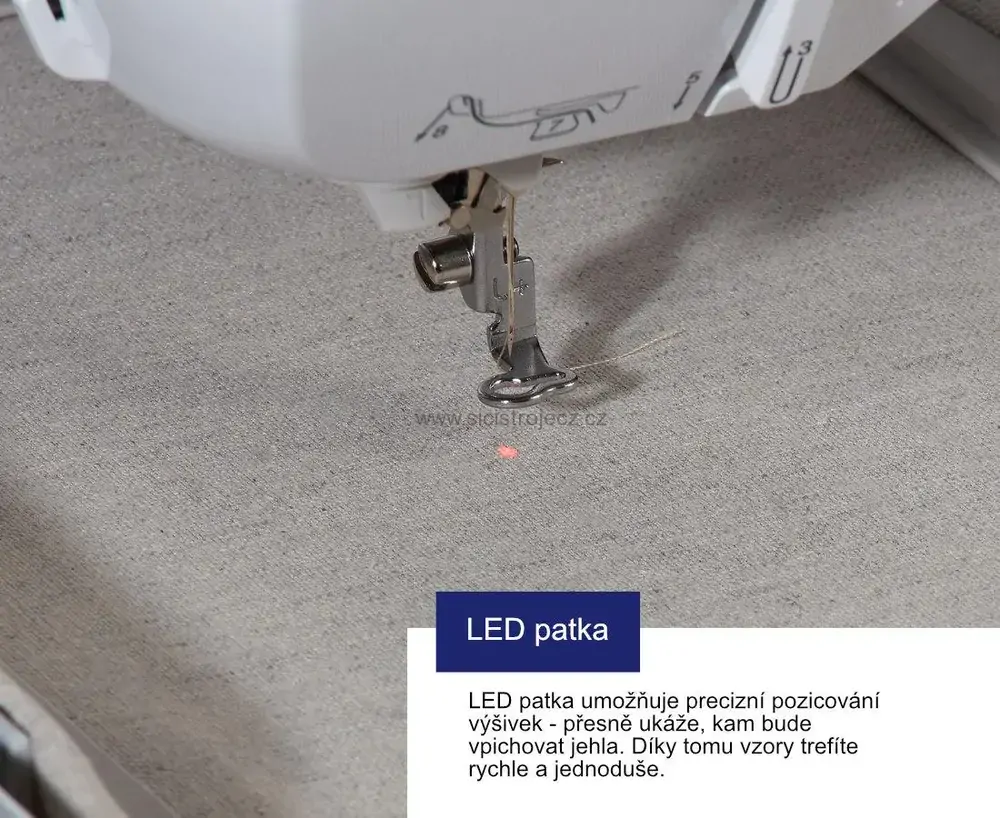 Šicí a vyšívací stroj Brother NV2700 