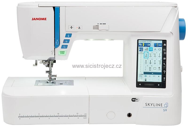 vyšívací stroj Janome Skyline S9 