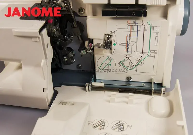 overlock Janome 744 D