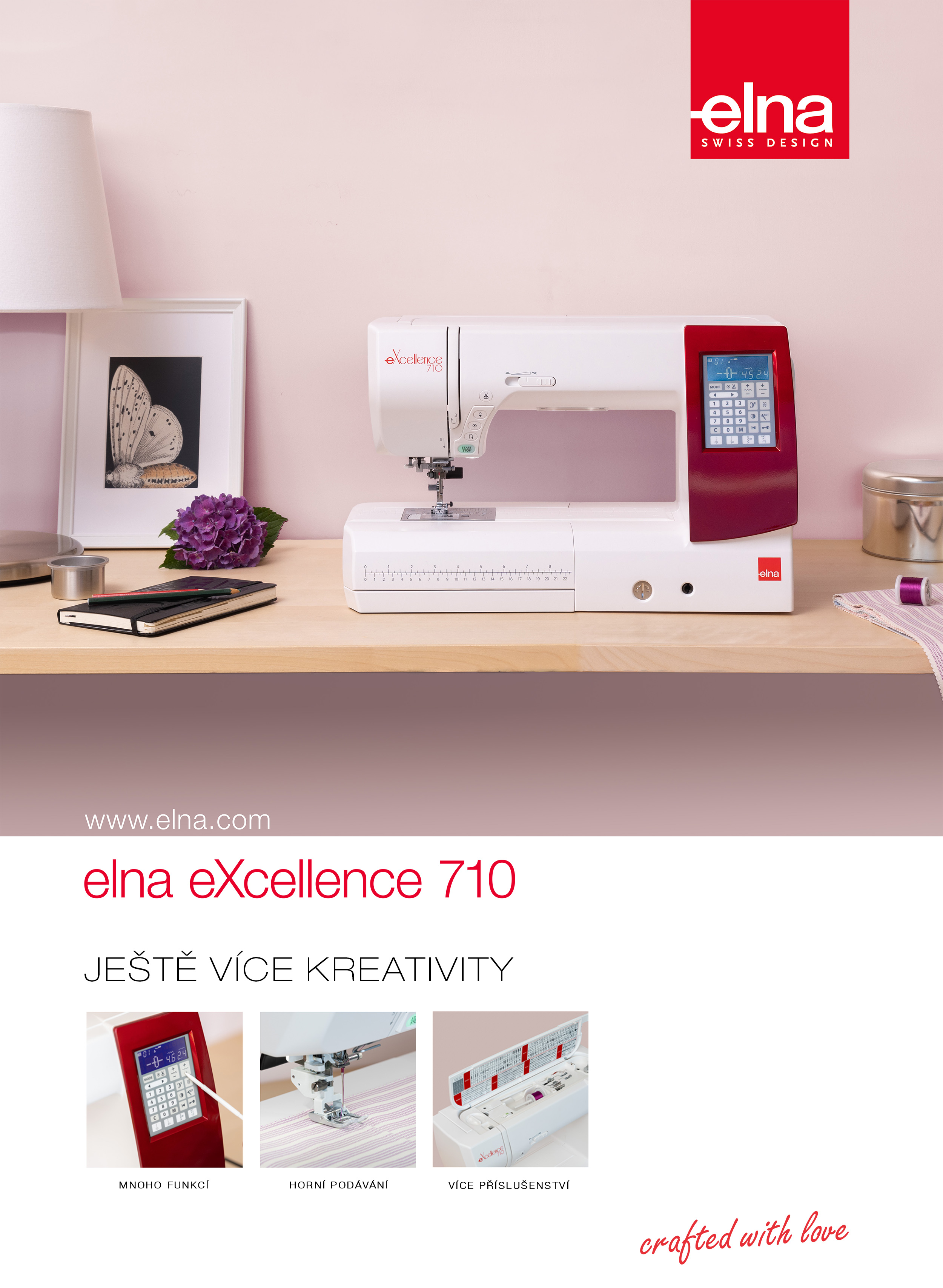 šicí stroj Elna eXcellence 710