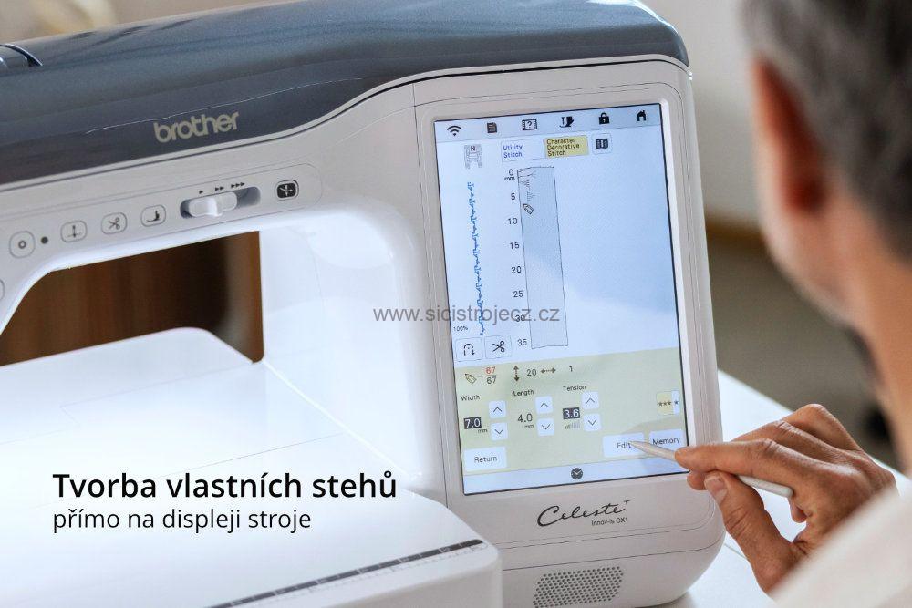 Šicí a quiltovací stroj Brother Celeste CX1