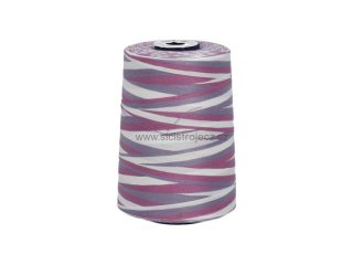 Polyesterová nit žíhaná Viga 80 multicolor - 9043