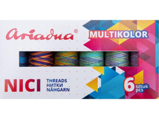 Sestava nití Multicolor Sky Viga 80/150 m - 6 barev (nebe)
