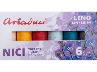 Sestava nití Leno Sky Leno 40/70 m - 6 barev (nebe)