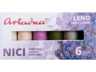 Sestava nití Leno Earth Leno 40/70 m - 6 barev (zem)