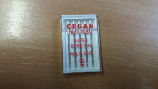 Organ jehly do domácích šicích strojů SUPER STRETCH 130/705H HAx1 síla 90