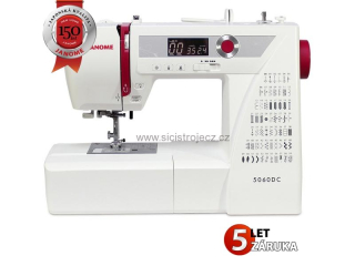 šicí stroj Janome DC 5060 + přídavný stolek