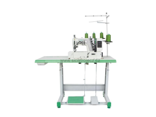 Průmyslový šicí stroj 3-jehlový coverlock - interlock Zoje C5000-364-02 Z SET