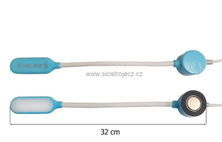 Lampička LED 3W na magnet, připojení 1x230V